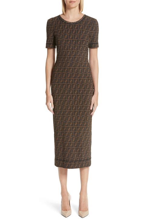 fendi dress cheap|Fendi sleeve oversized dress.